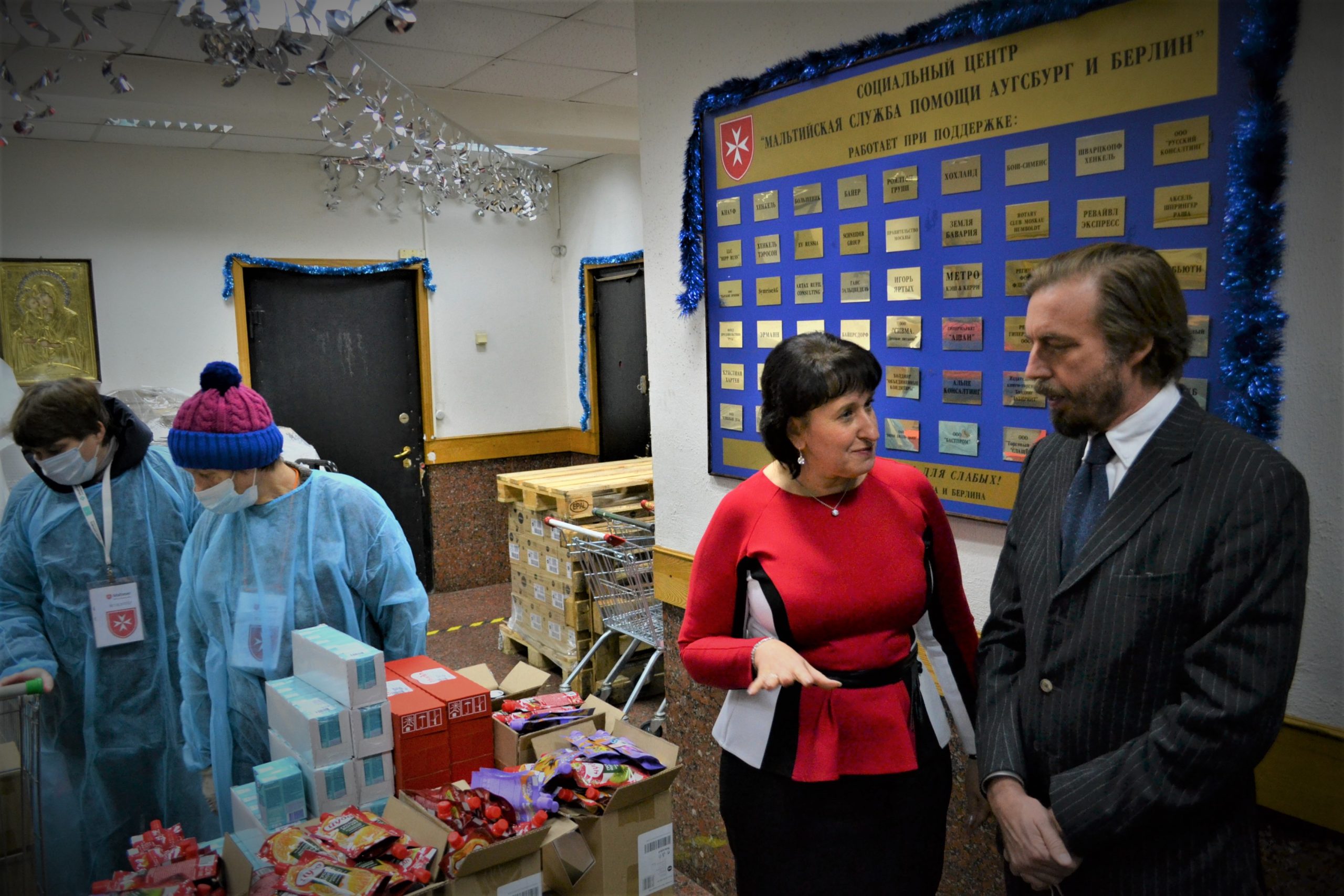Visit to the Charity Fund “Malteser Aid Service in Moscow”