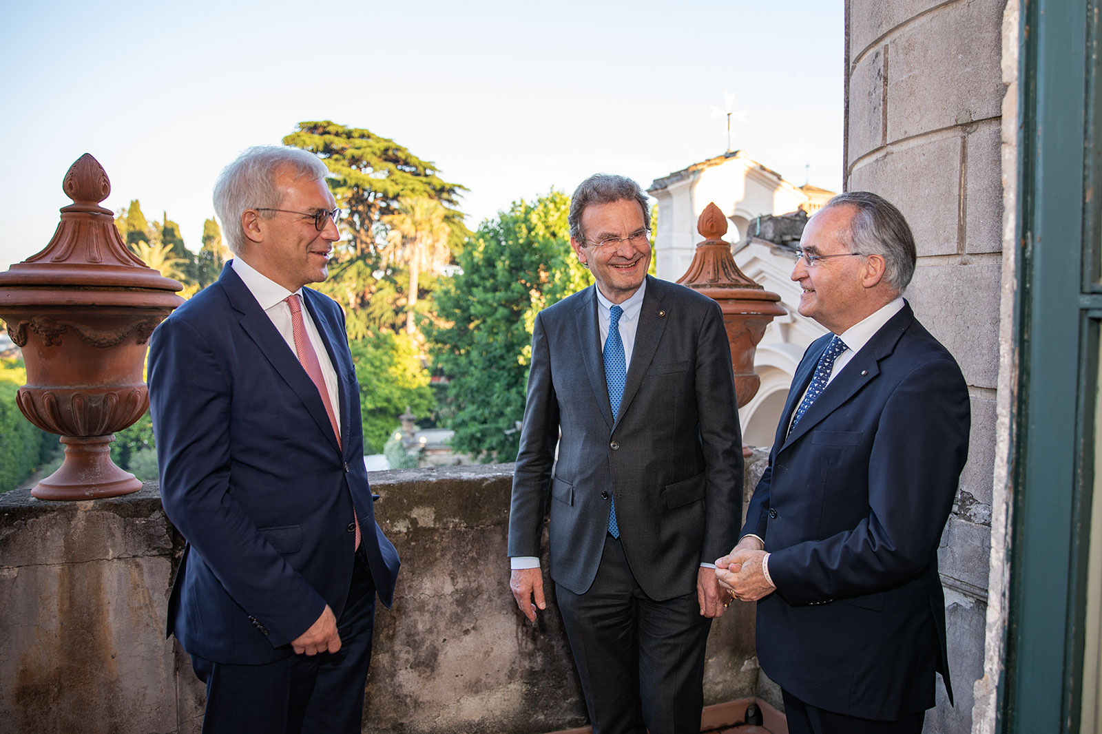 Meeting of the Russian Deputy Minister of Foreign Affairs, Alexander Grushko, with the Grand Chancellor of the Sovereign Order of Malta, Albrecht Boeselager