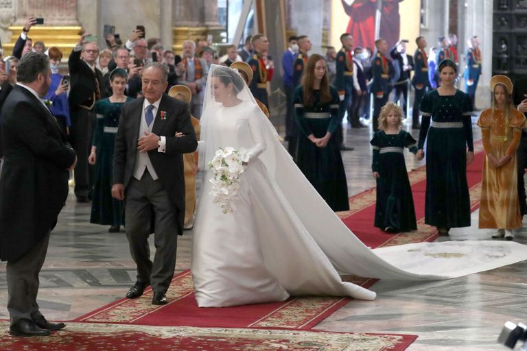 Венчание Великого князя, Георгия Романова, в Санкт-Петербурге