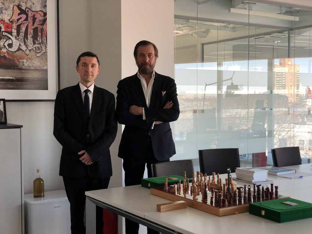 Встреча с членом Коллегии, директором Центра интеллектуальных игр Международной межправительственной организации МНИИПУ Александром Савойским - Embassy of the Sovereign Order of Malta to Russia