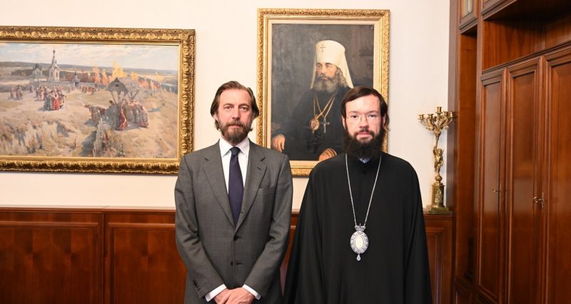 Meeting with Metropolitan Anthony of Volokolamsk, Chairman of the Department for External Church Relations of the Moscow Patriarchate